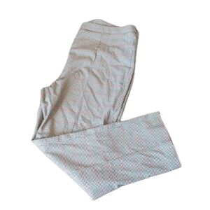 NWT Gibson Latimer Womens plaid plus size dress pants 16